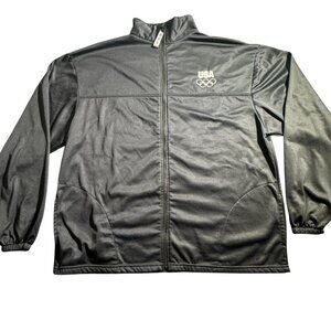 UNITED STATES OLYMPIC COMMITTEE USA Full Zip Track Sweatshirt